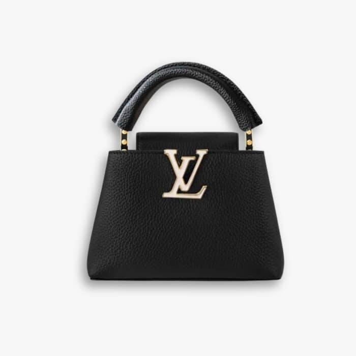 Louis Vuitton Capucines Mini Black 21Cm