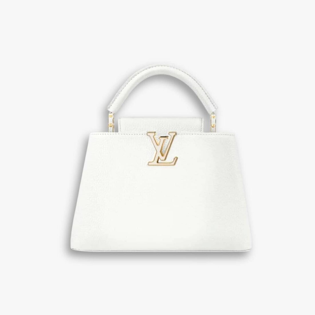 Louis Vuitton Capucines BB Snow White 27Cm