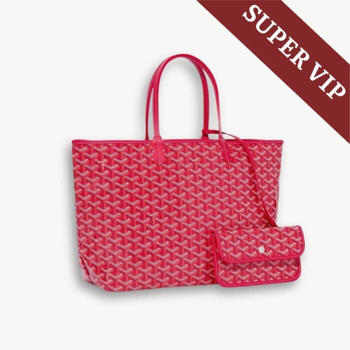 Super Vip 1:1 – Goyard Goyardine Saint Louis PM Bag Pink 40Cm