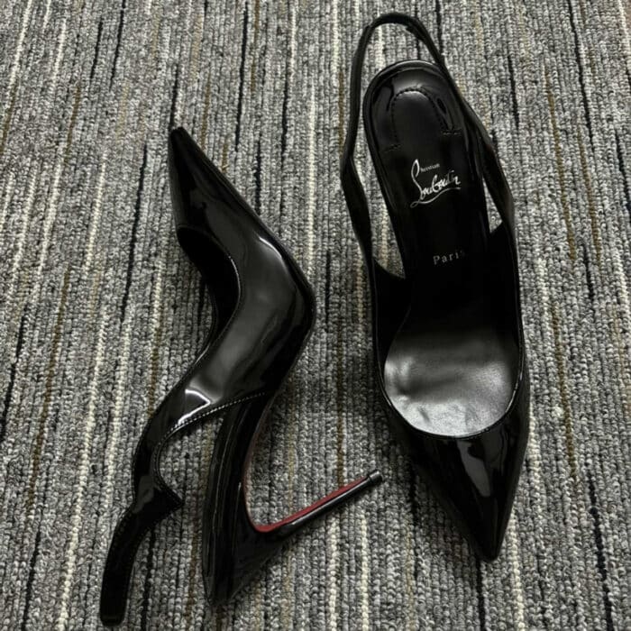 Christian Louboutin Hot Chick Sling Black 3230045B439 - Image 3