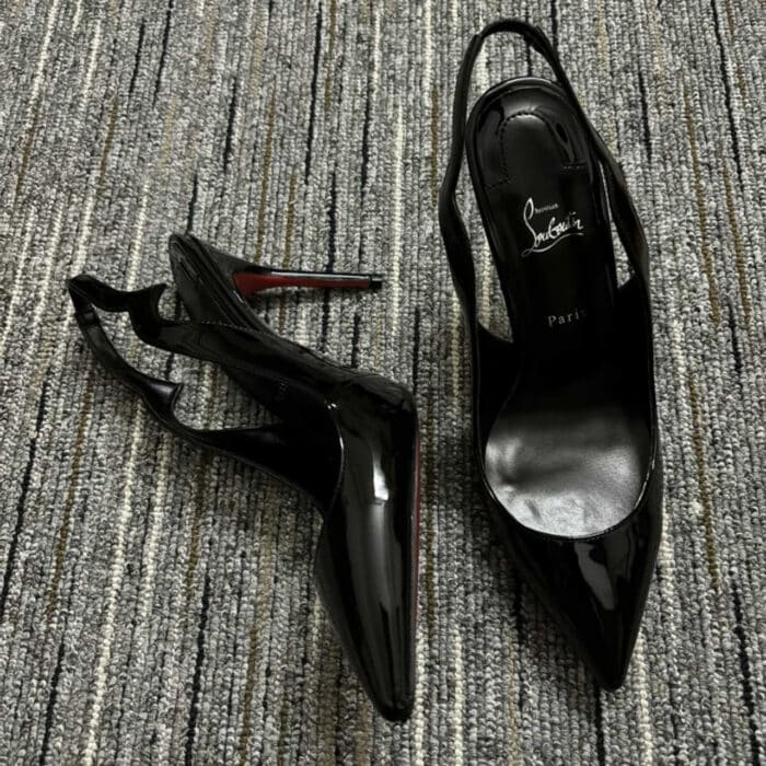 Christian Louboutin Hot Chick Sling Black 3230045B439 - Image 4