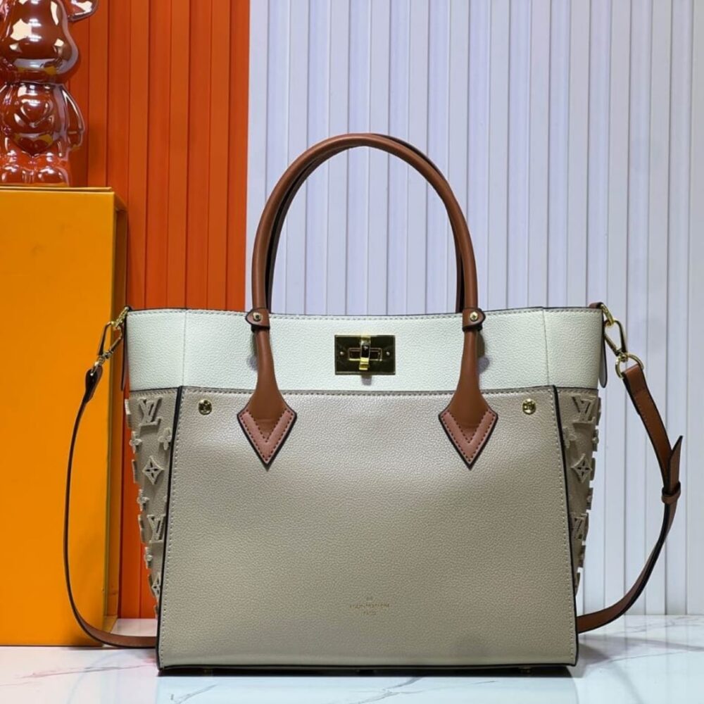 Alternative view of Louis Vuitton On My Side MM Bag Galet 30Cm M53825