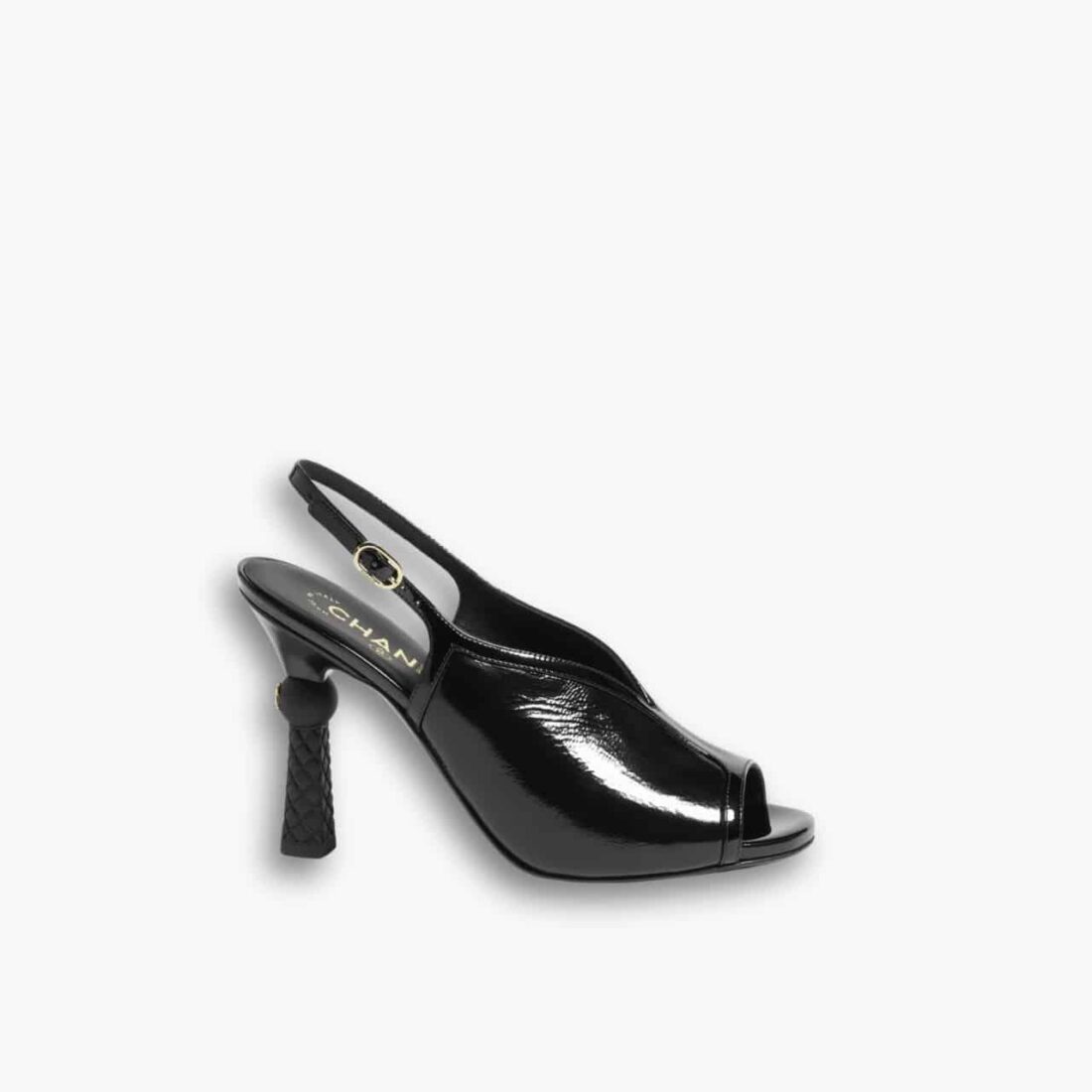 Chanel 2024/25 Metiers d art Sandals Shiny Black G46538 B20968 94305