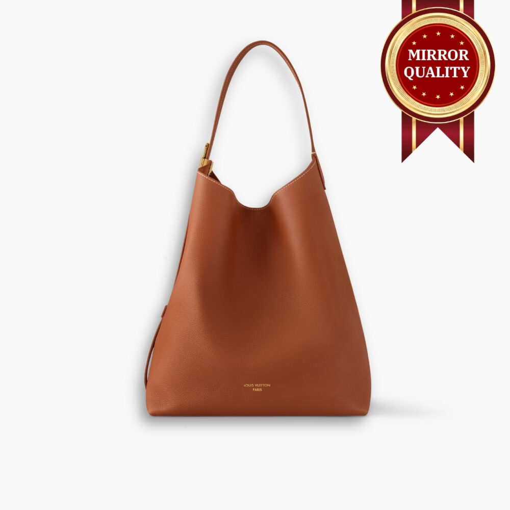 Mirror Quality - Louis Vuitton Low Key Hobo MM Cognac 35Cm M24974
