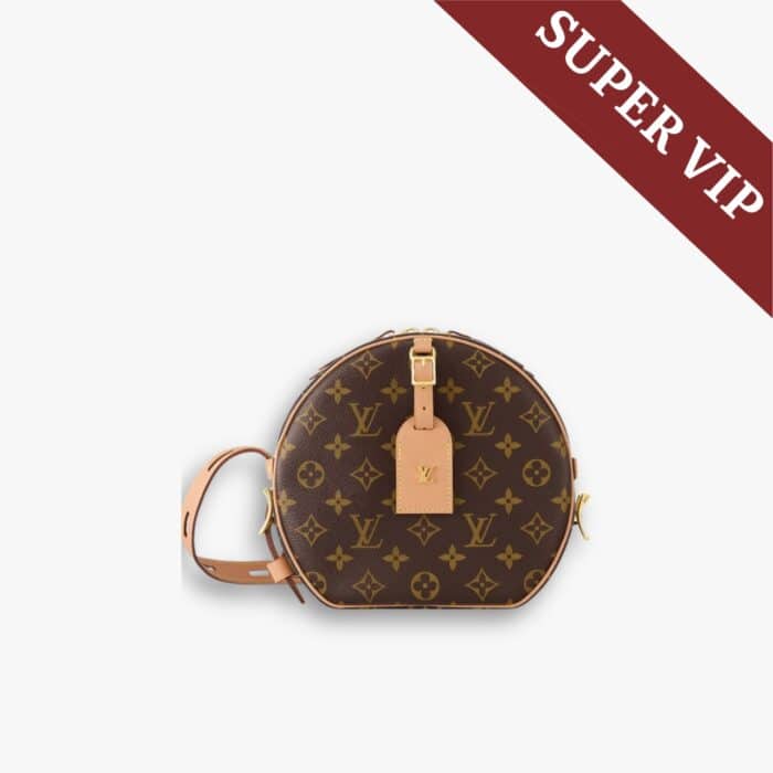 Super Vip 1:1 – Louis Vuitton Boite Chapeau Souple MM Bag Monogram Exterior 20Cm M45647