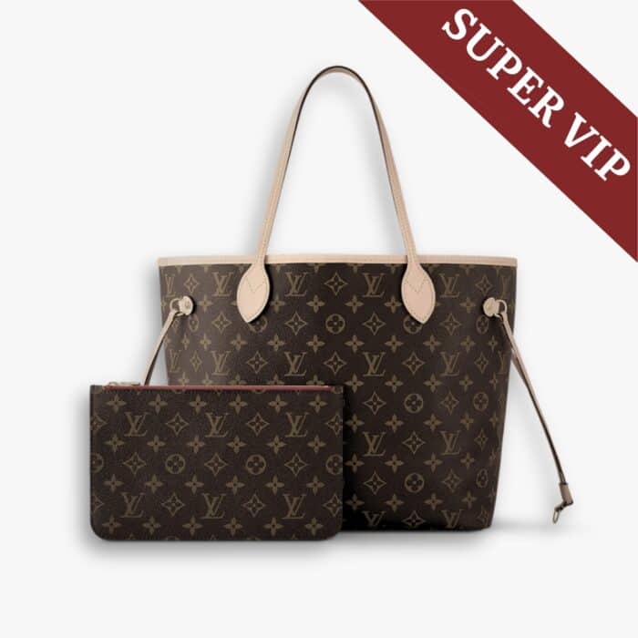 Super Vip 1:1 – Louis Vuitton Neverfull MM Bag Monogram Canvas Cerise Red 31Cm M46987