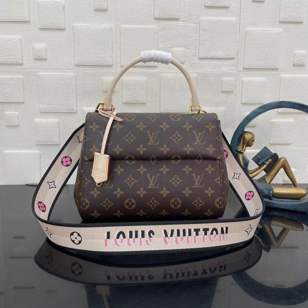Super Vip 1:1 – Louis Vuitton Cluny BB Bag Monogram Brown 28Cm M46372 - Image 2