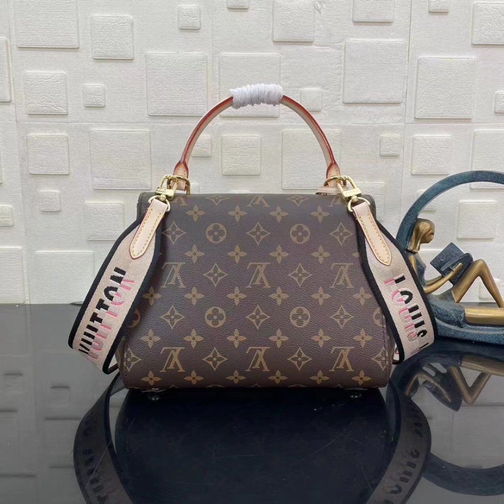 Super Vip 1:1 – Louis Vuitton Cluny BB Bag Monogram Brown 28Cm M46372 - Image 4