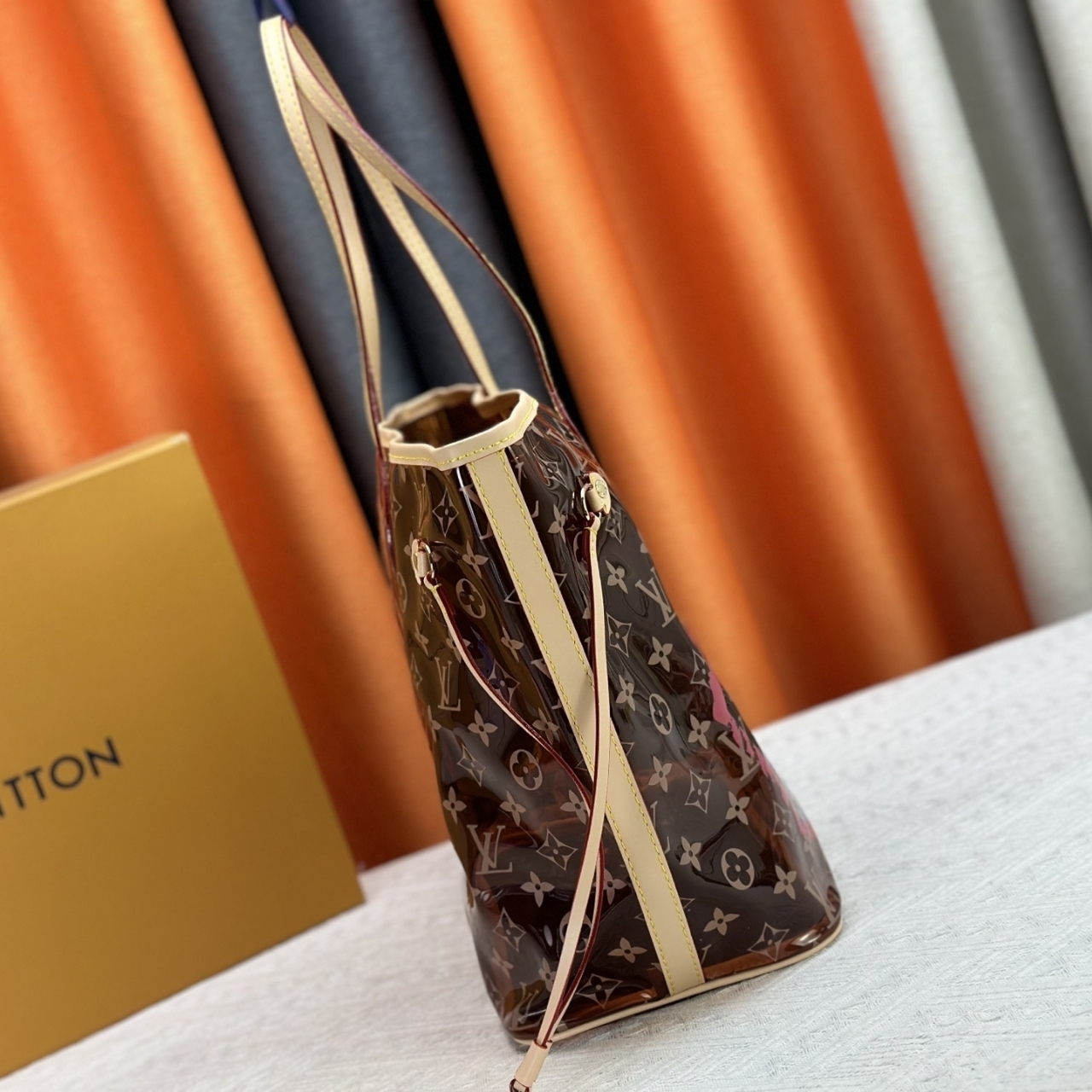 Louis Vuitton Dubai Nevefull MM Bag Pink 31Cm - Image 5