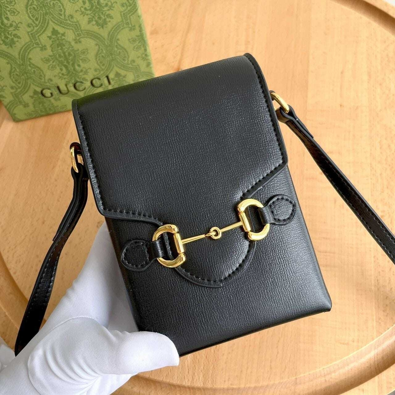 Gucci Horsebit 1955 Mini Bag Black 17Cm 625615 0YK0G 1000 - Image 5