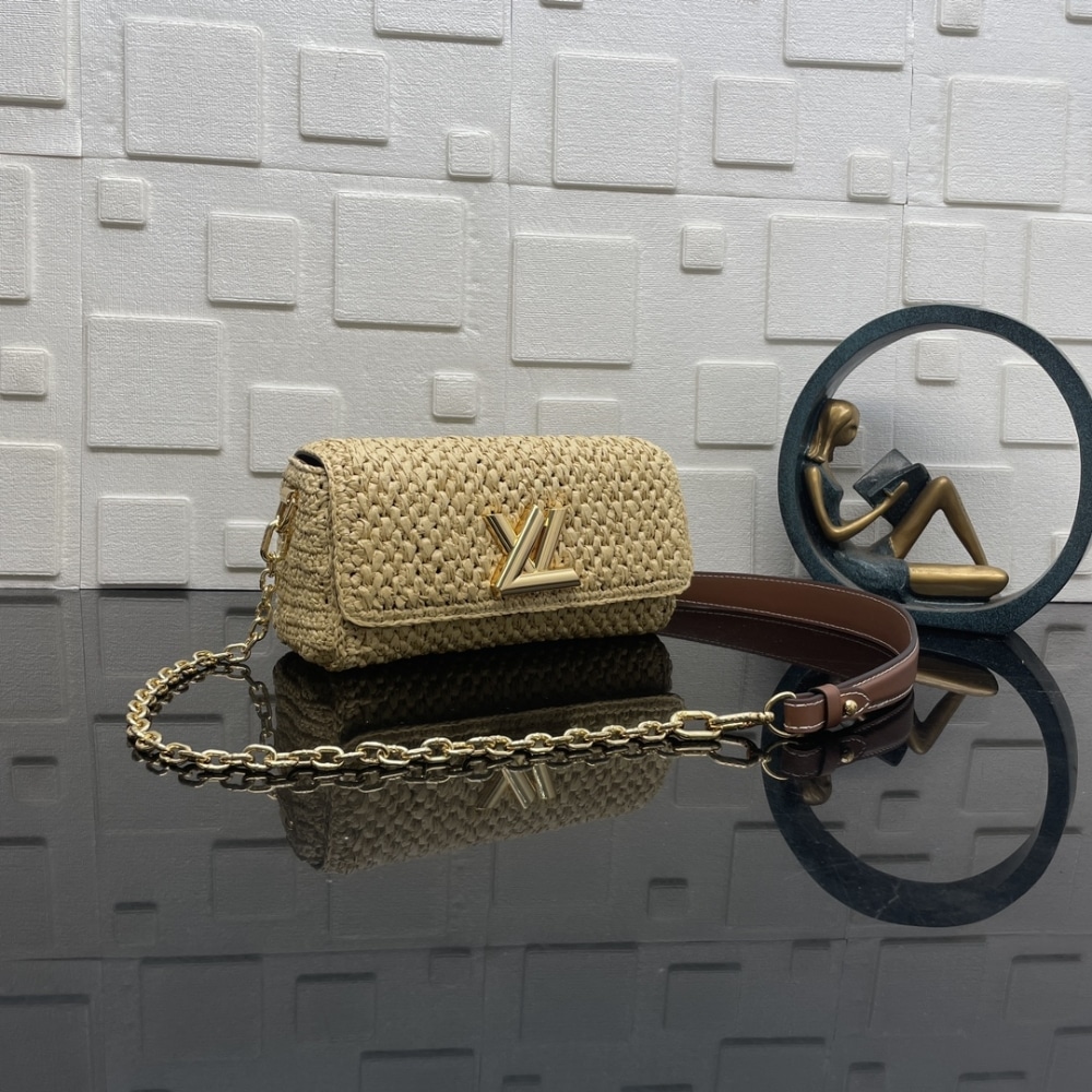 Super Vip 1:1 – Louis Vuitton Bolsa Twist West Bag Natural 24Cm M25030 - Image 3