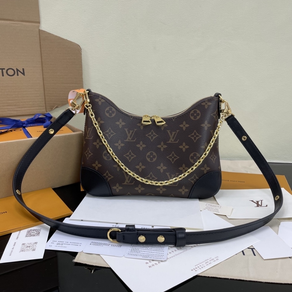 Super Vip 1:1 – Louis Vuitton Boulogne PM Monogram Black 29Cm M45831 - Image 2