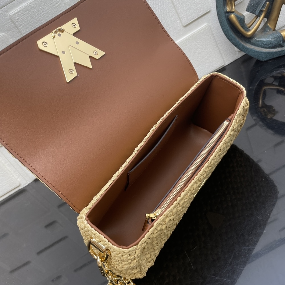Super Vip 1:1 – Louis Vuitton Bolsa Twist West Bag Natural 24Cm M25030 - Image 6