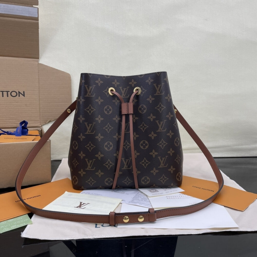Alternative view of Super Vip 1:1 –  Louis Vuitton NéoNoé MM Bag Brown 26Cm M44887