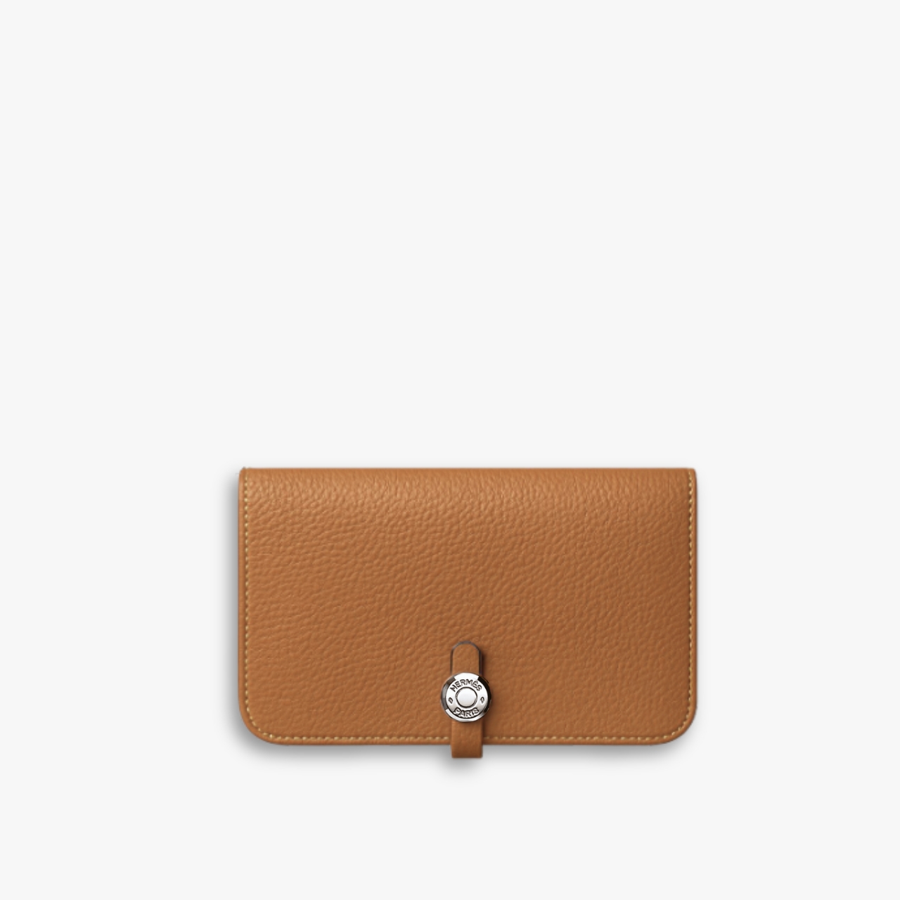 Hermes Dogon Duo Long Wallet Brown 20Cm