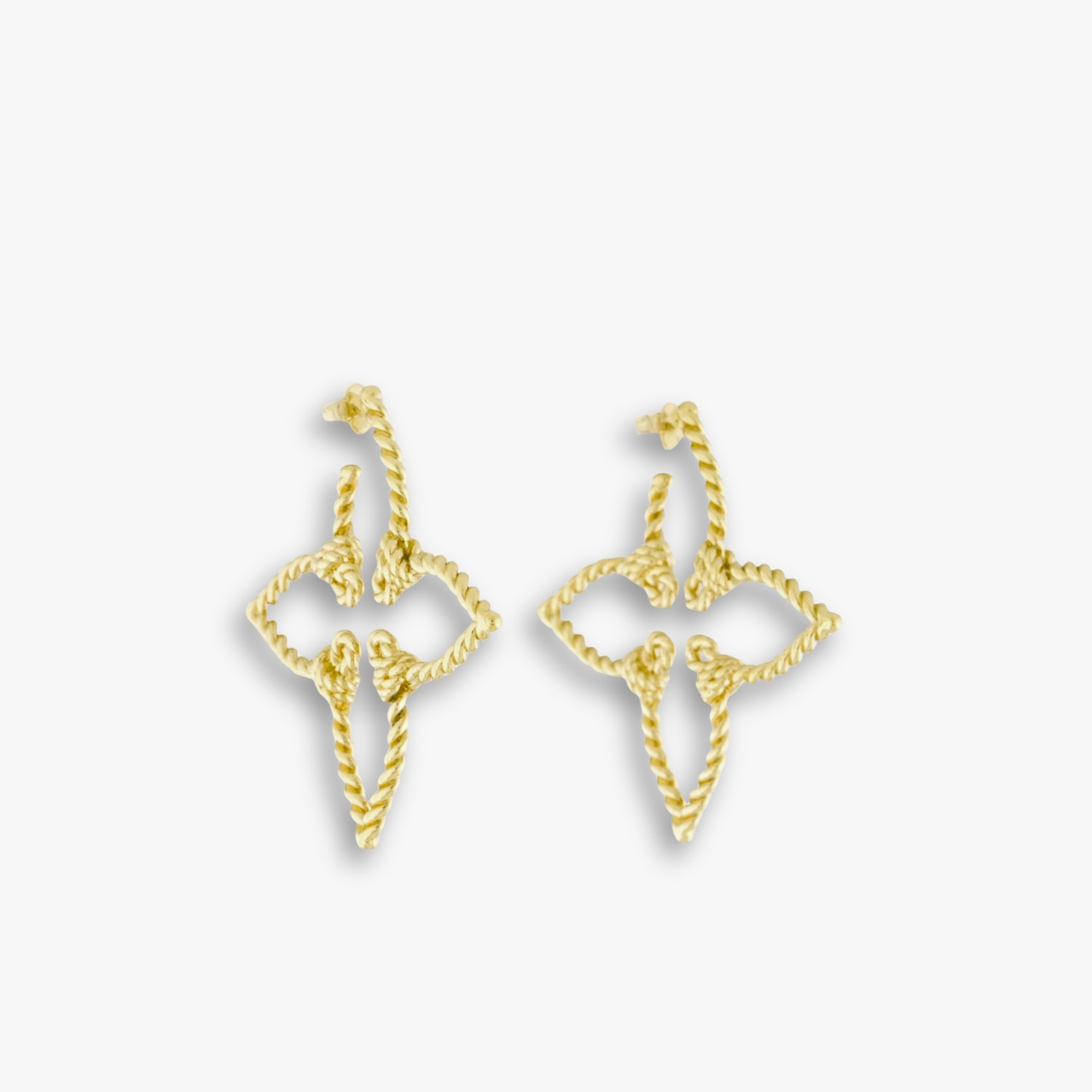 Louis Vuitton Nautical Drop Earrings Gold