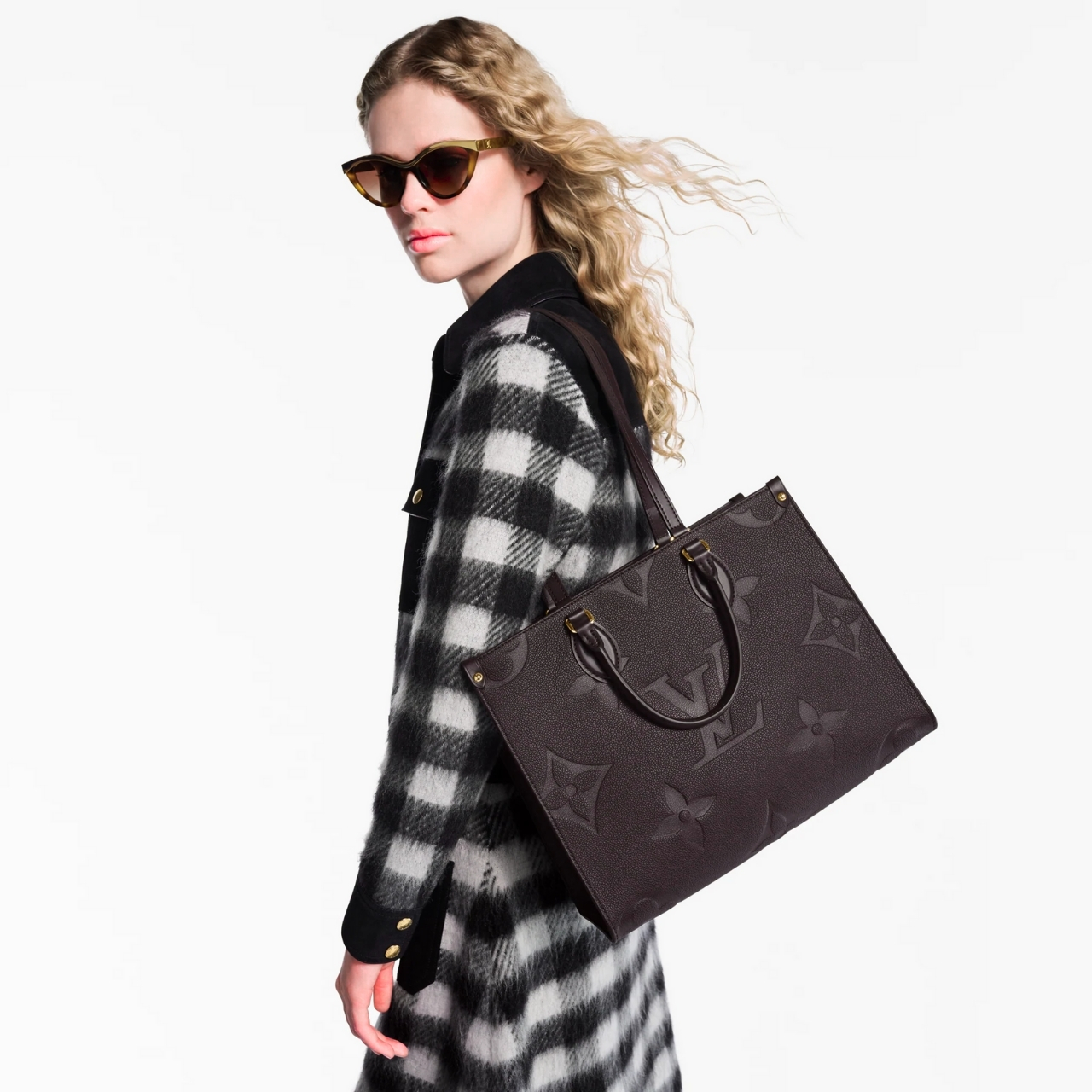 Super Vip 1:1 – Louis Vuitton Onthego MM Bag Monogram Wine Red 35Cm M12967 - Image 7