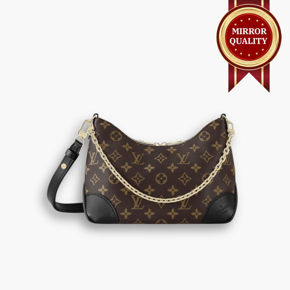 Mirror Quality – Louis Vuitton Boulogne PM Monogram Black 29Cm M45831