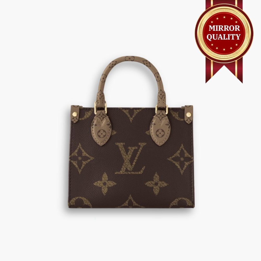 Mirror Quality – Louis Vuitton OnTheGo BB Bag Monogram Brown 18Cm M46839