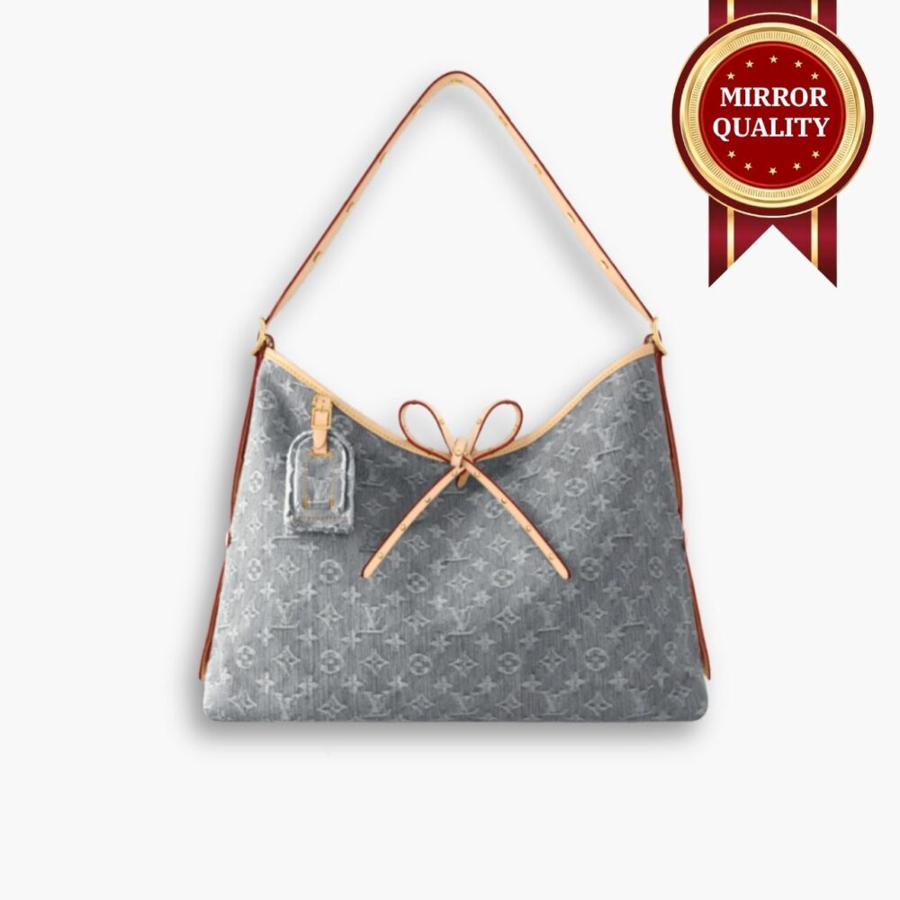 Mirror Quality – Louis Vuitton CarryAll MM Bag Washed Gray 39Cm M13289