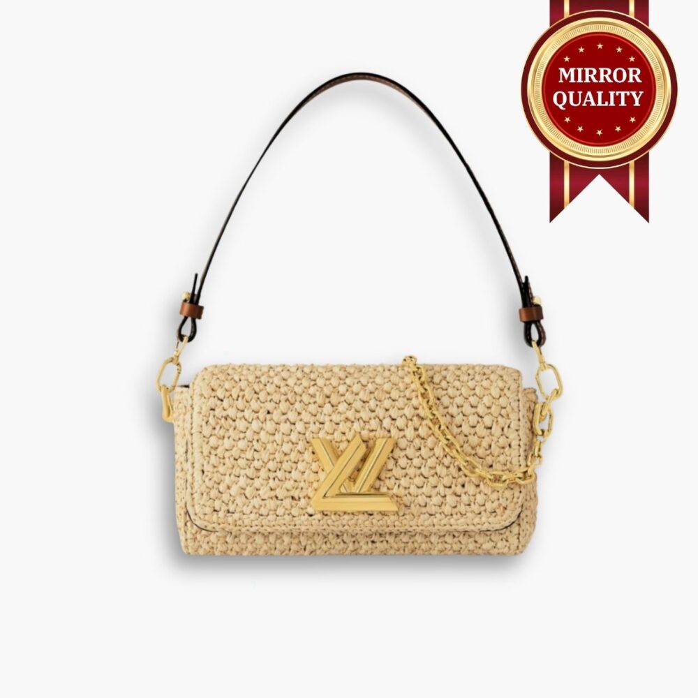 Mirror Quality – Louis Vuitton Bolsa Twist West Bag Natural 24Cm M25030