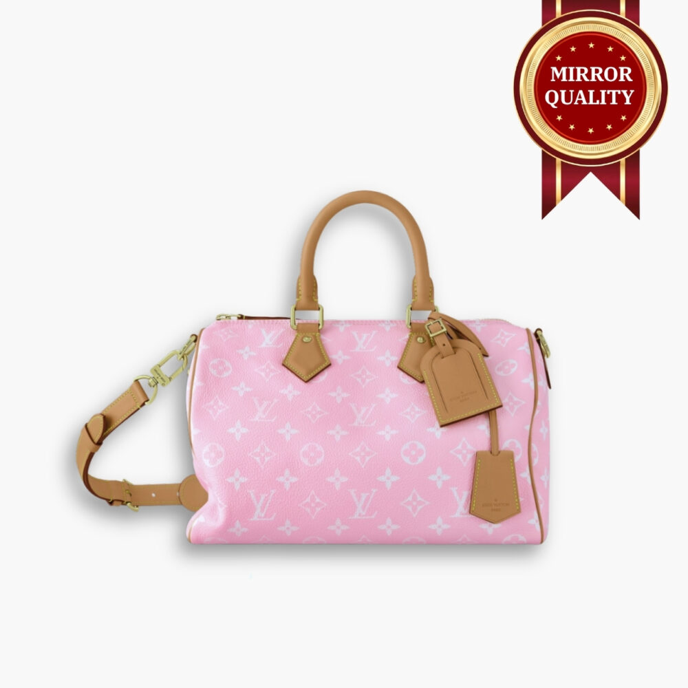 Mirror Quality – Louis Vuitton Speedy P9 Bandoulière 30 Bag Candy Pink 32Cm M13914