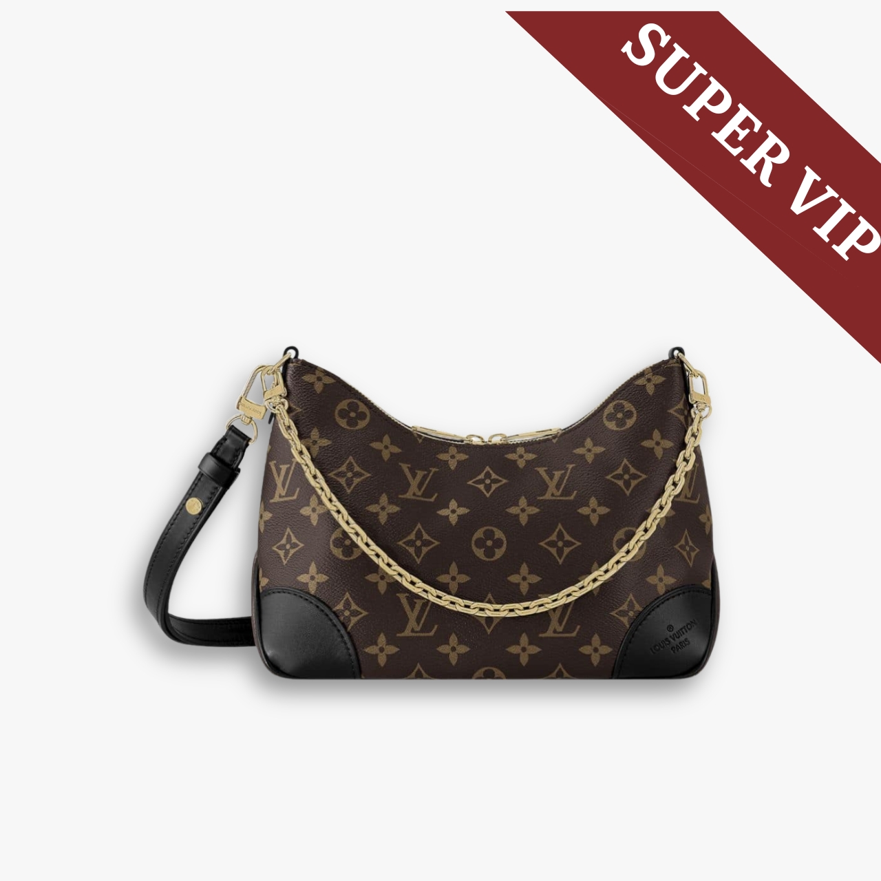 Super Vip 1:1 – Louis Vuitton Boulogne PM Monogram Black 29Cm M45831