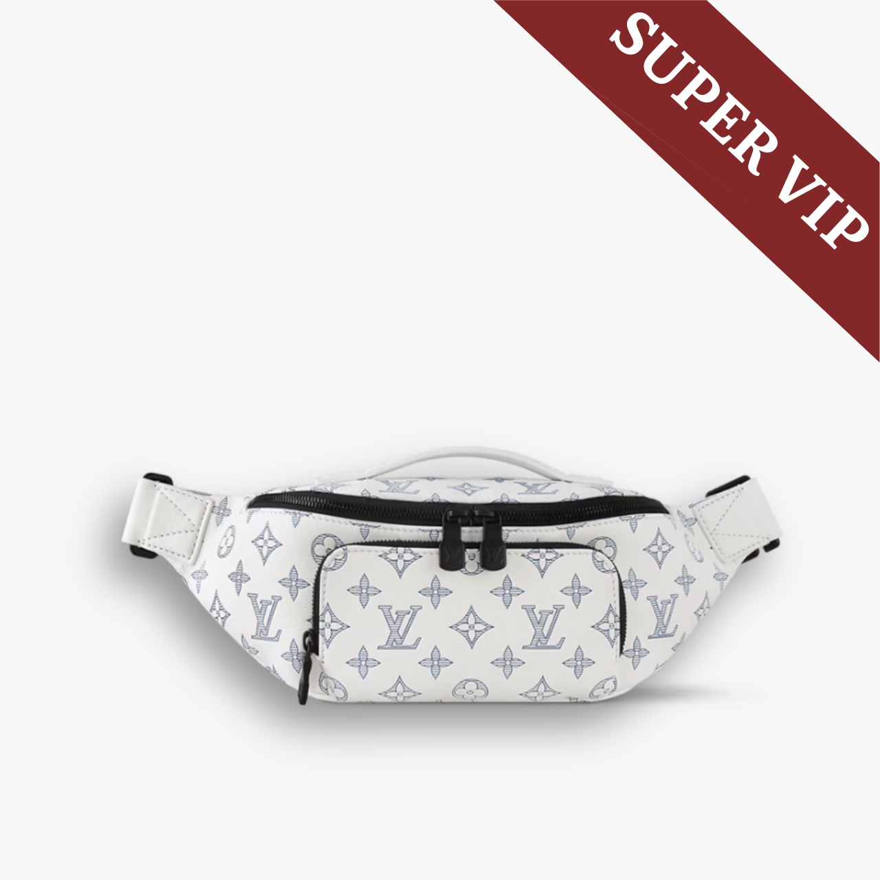 Super Vip 1:1 – Louis Vuitton Rush Bumbag White 30Cm M25227