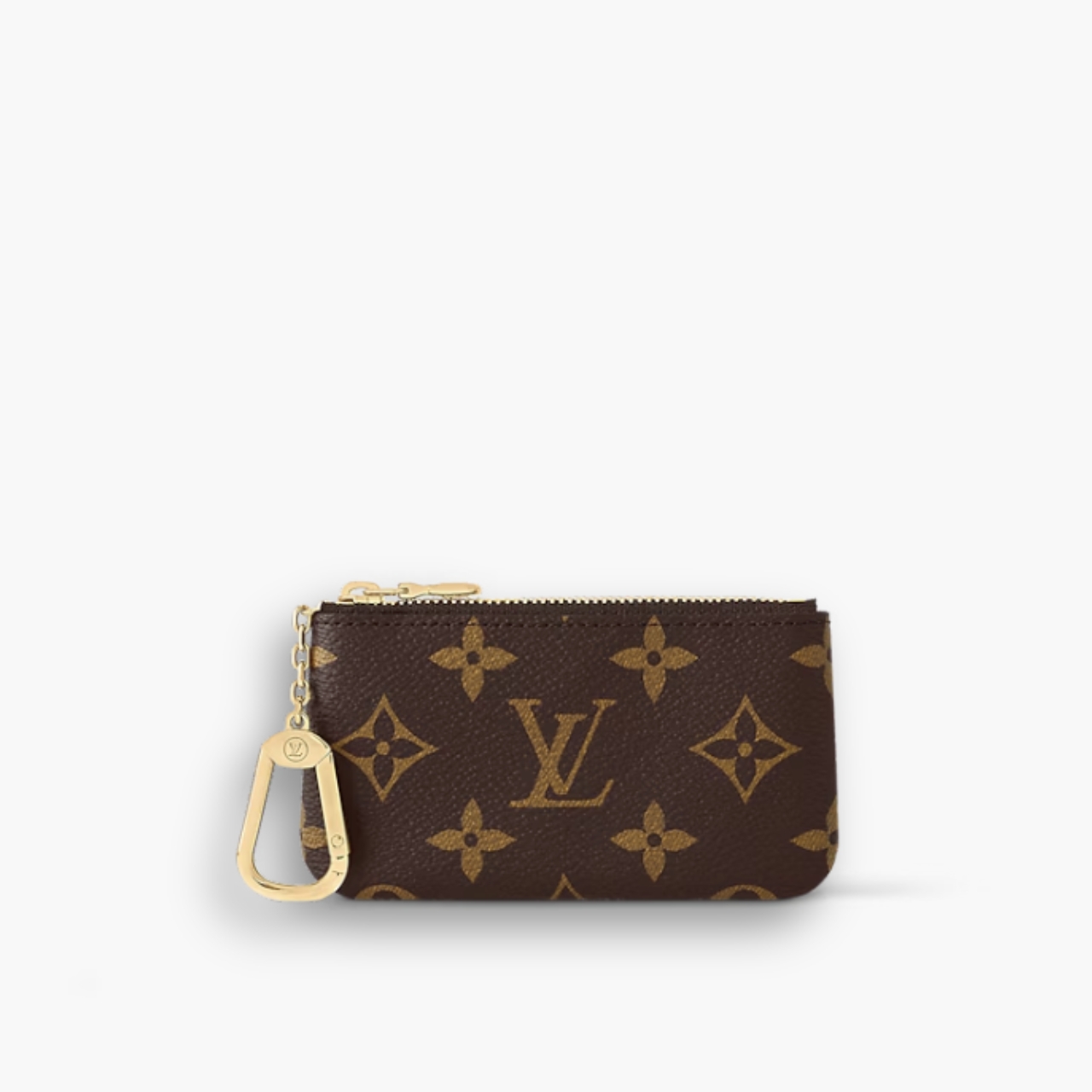 Louis Vuitton Key Pouch Wallet Brown 12Cm M62650