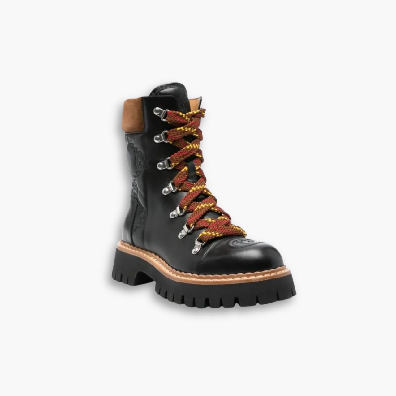 Gucci GG Quilted Ankle Boots Black