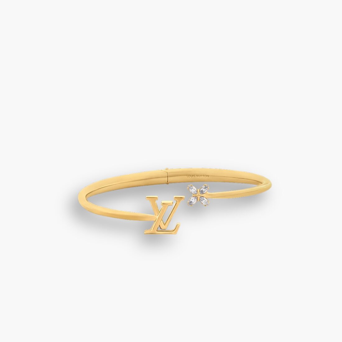 Louis Vuitton LV Iconic Flower Bracelet Gold M1197S