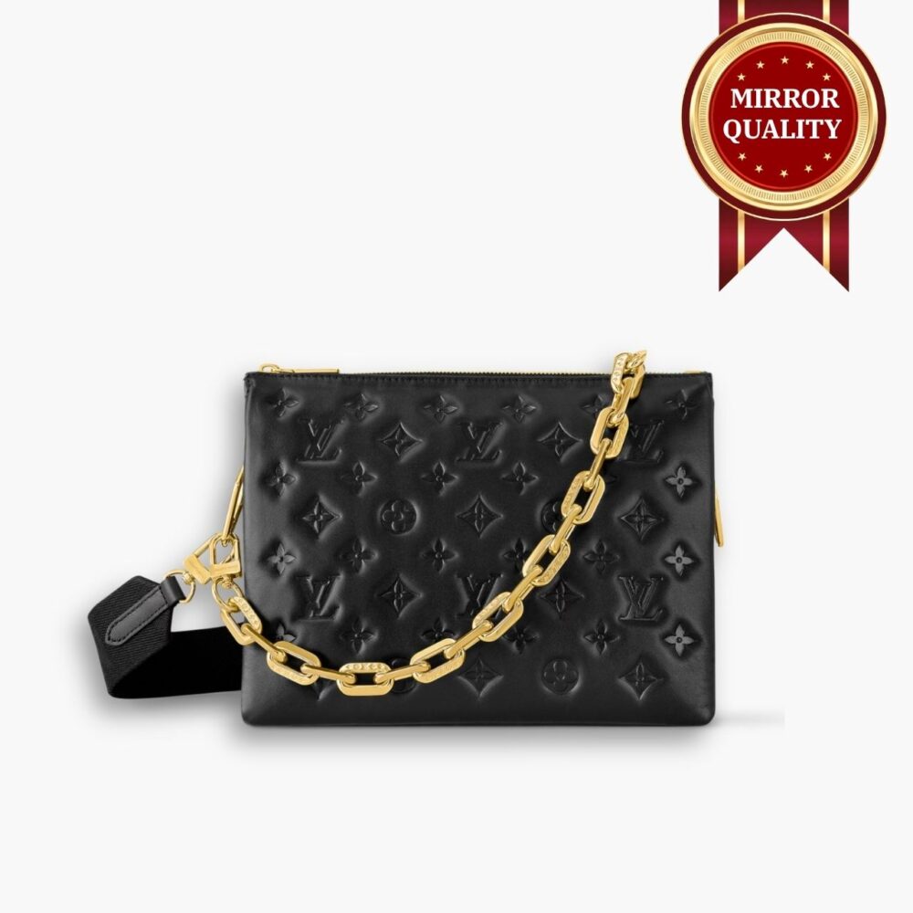 Mirror Quality - Louis Vuitton Coussin PM Black 26Cm M21260