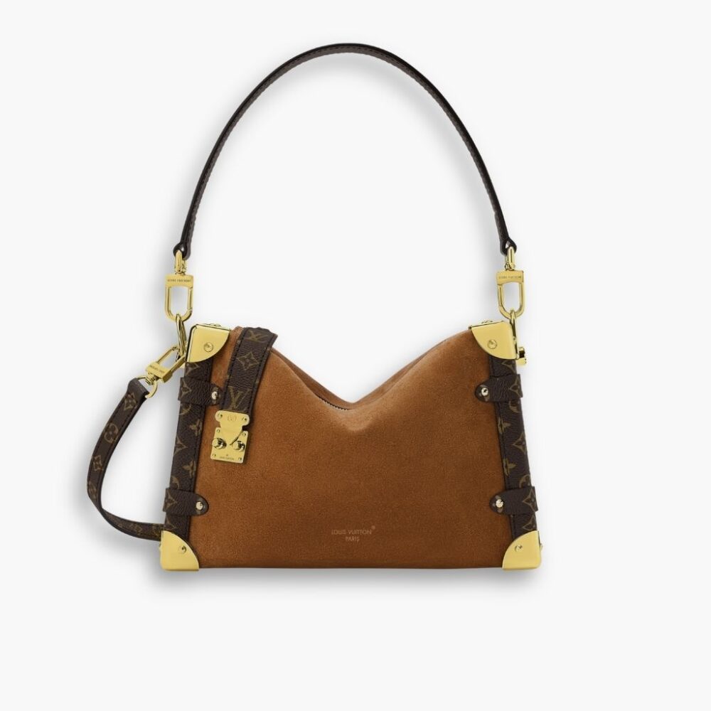 Louis Vuitton Side Trunk MM Tan 23Cm M15072