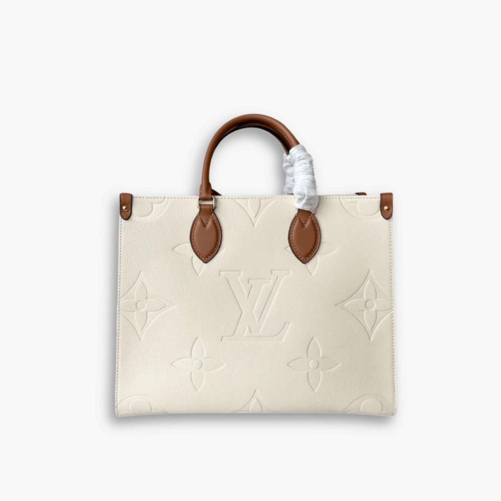 Louis Vuitton Onthego MM White 35Cm