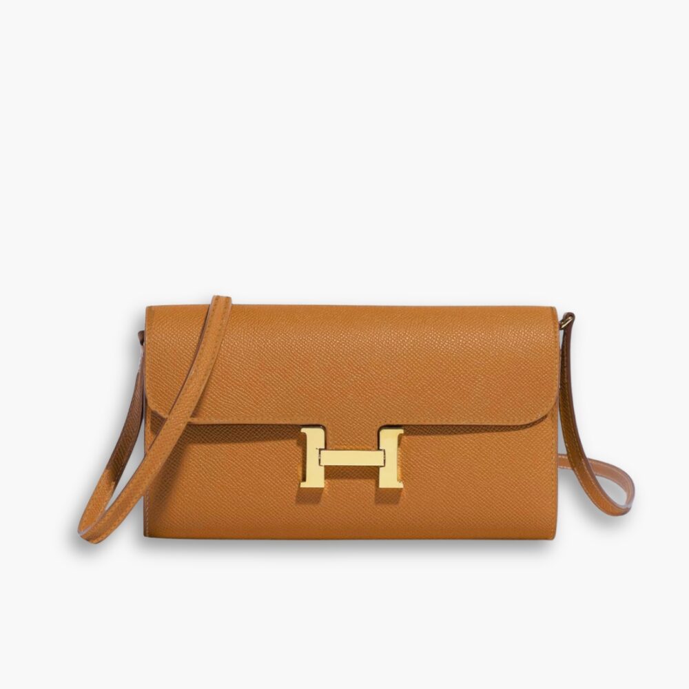 Hermes Constance Wallet To Go Gold Epsom Gold Hardware 21Cm