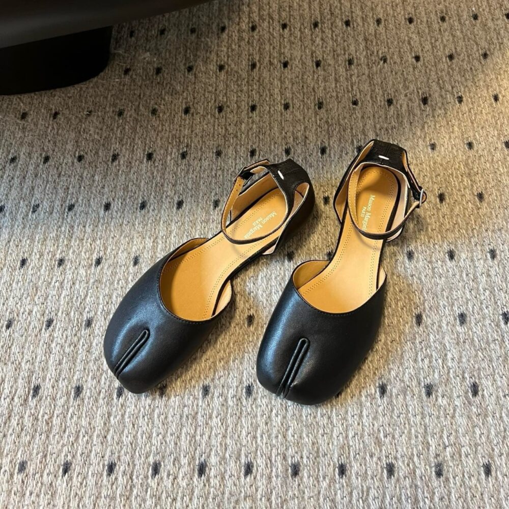 Alternative view of Super Vip 1:1 - Maison Margiela Tabi Ankle Strap Sandals Black