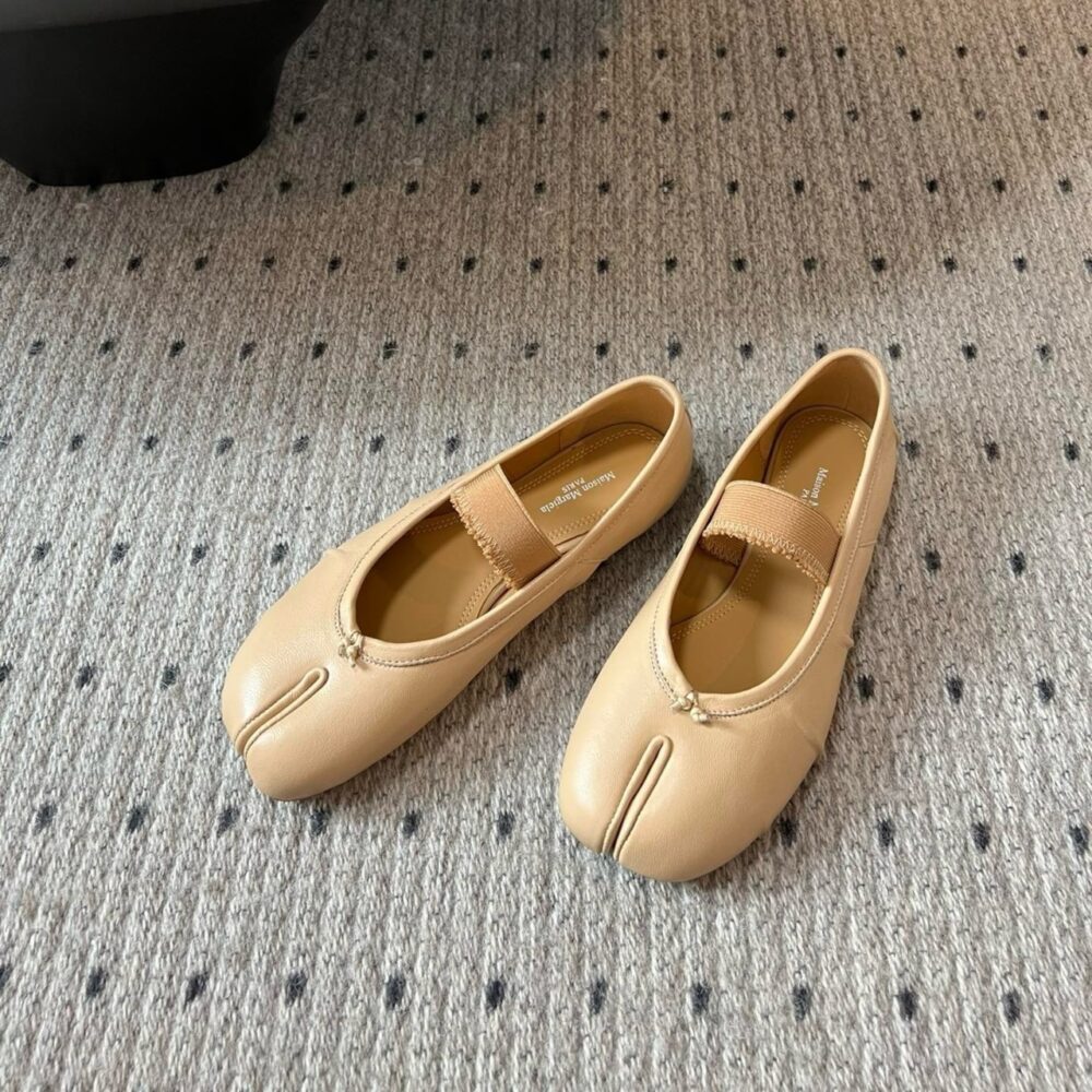 Alternative view of Super Vip 1:1 - Maison Margiela Tabi Elastic Band Ballerina Beige S39WZ0104P6853HA838