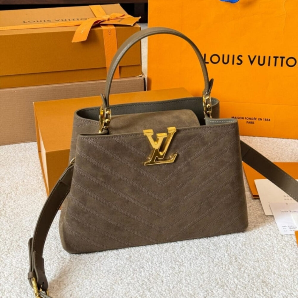 Alternative view of Louis Vuitton Capucines BB Bag Dark Brown 27Cm