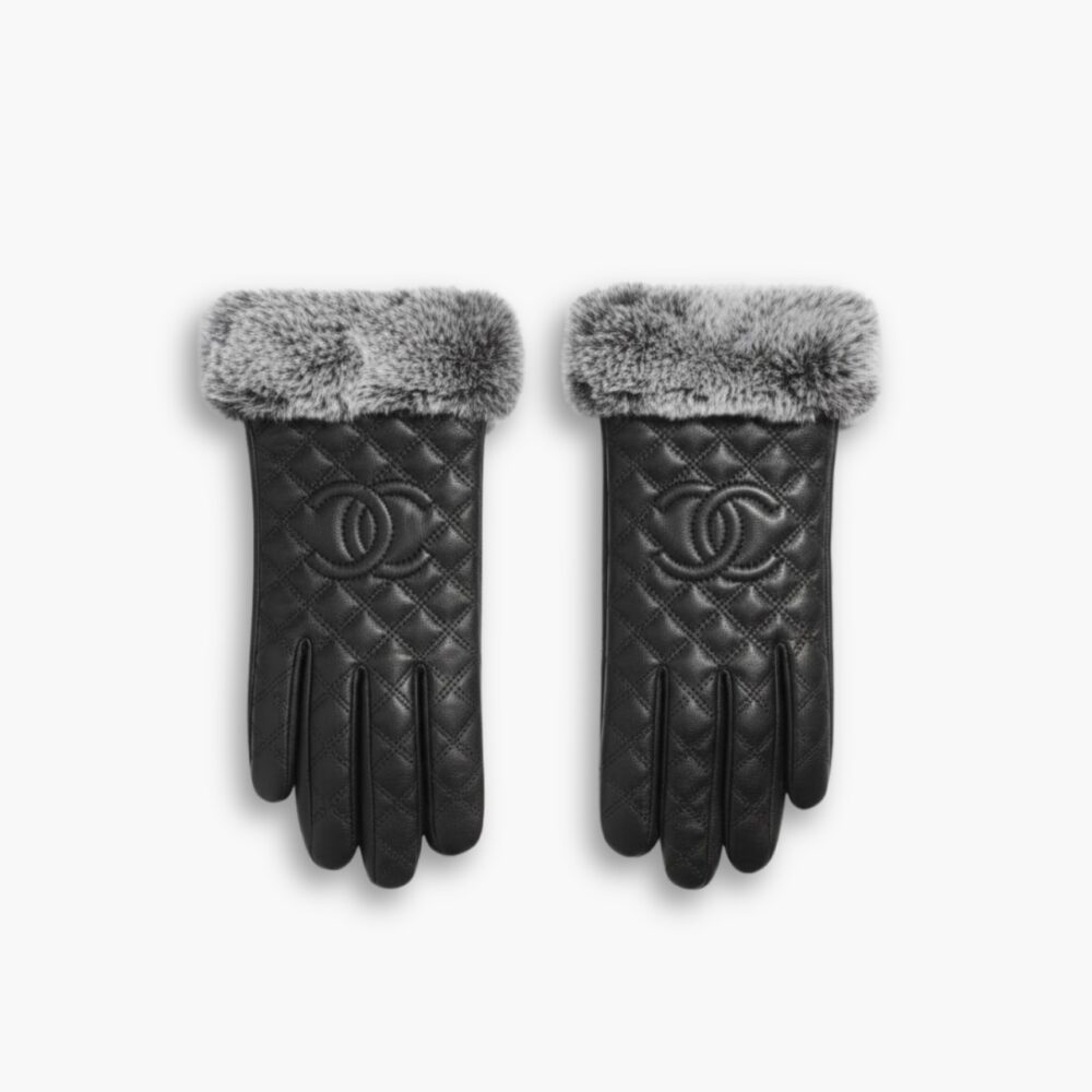 Chanel Classic Gloves Black