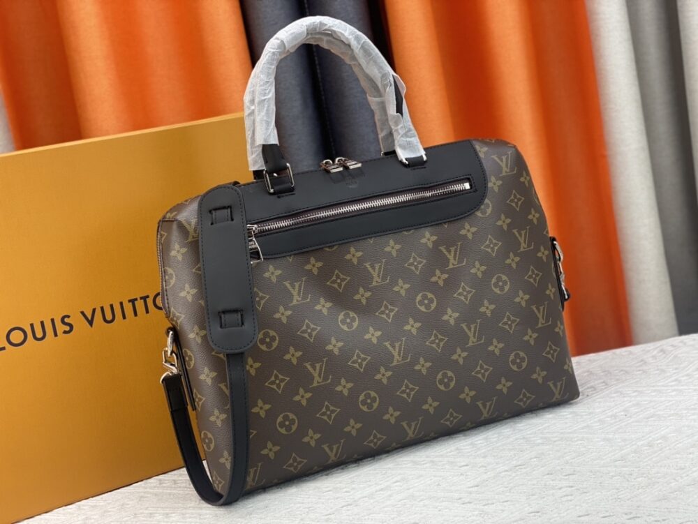 Louis Vuitton Porte Documents Jour Briefcase Monogram Canvas 37cm M54019