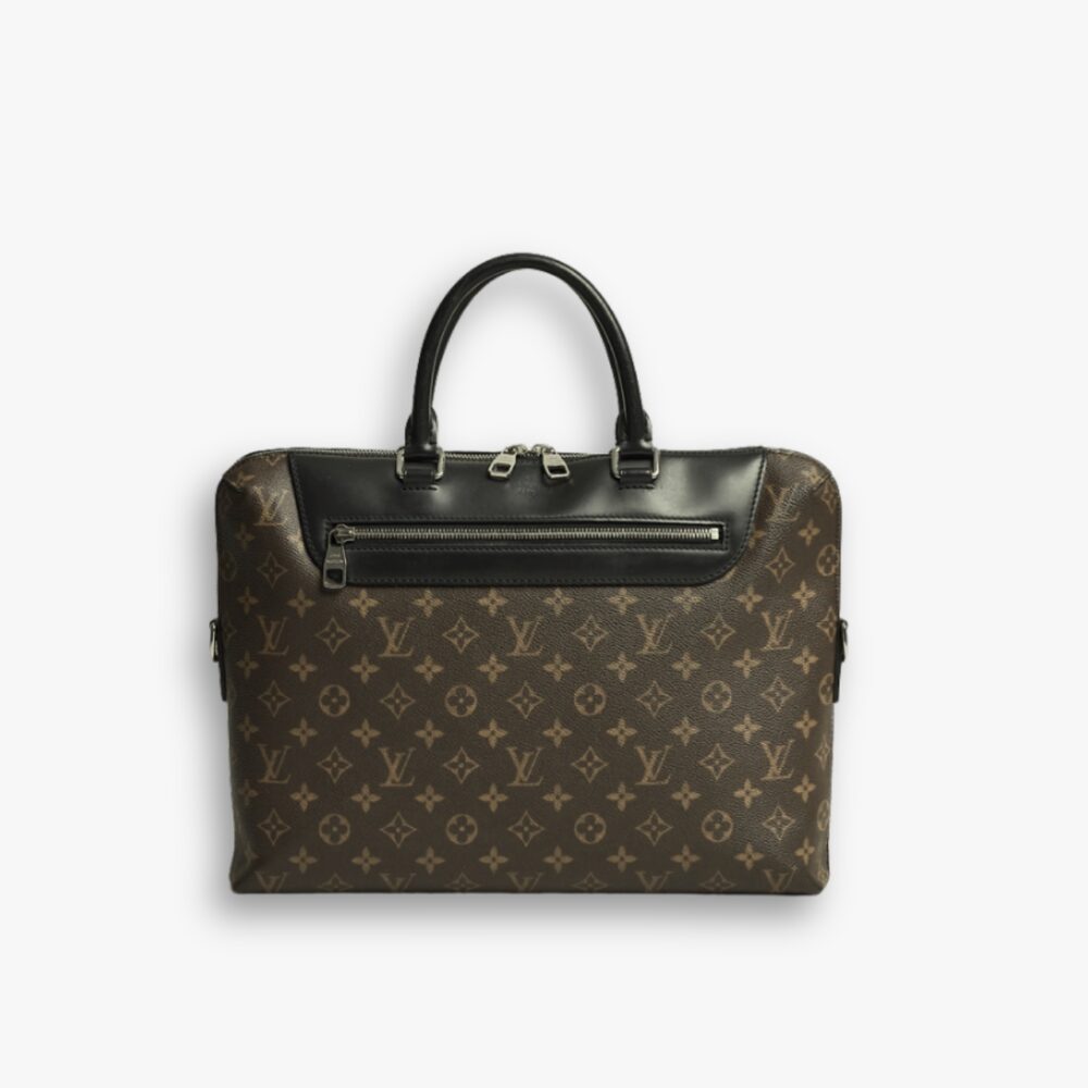Louis Vuitton Porte Documents Jour Briefcase Monogram Canvas 37Cm M54019