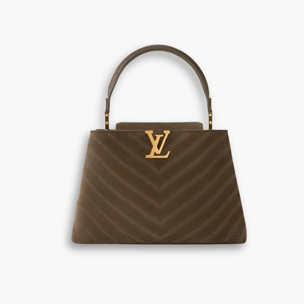 Louis Vuitton Capucines BB Bag Dark Brown 27Cm