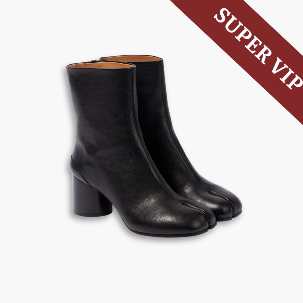 Super Vip 1:1 - Maison Margiela Tabi Ankle Boots Black S58WU0246P3753T8013