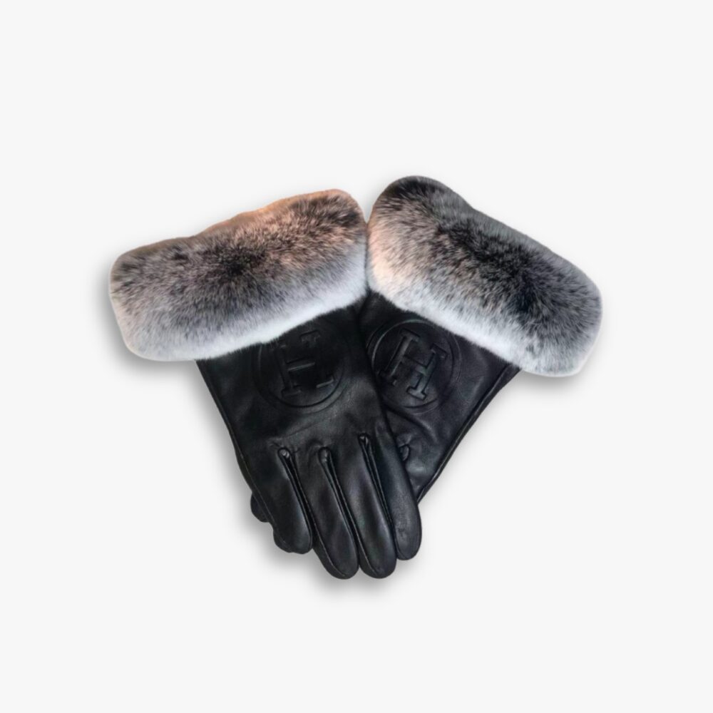 Hermes Classic Gloves Black