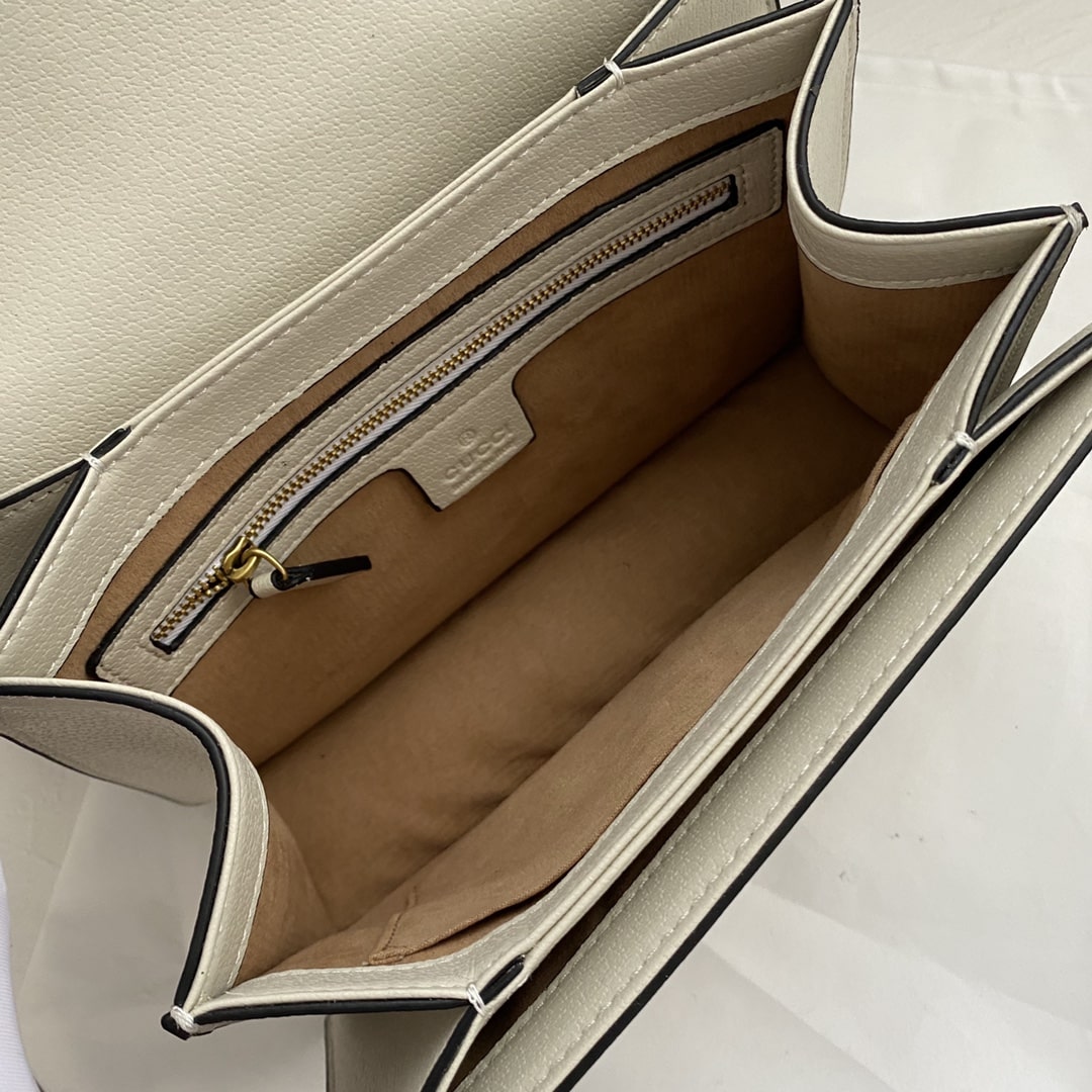 Gucci Queen Margaret GG Small Top Handle Bag White 25Cm 476541 9I6ST 9753 - Image 4