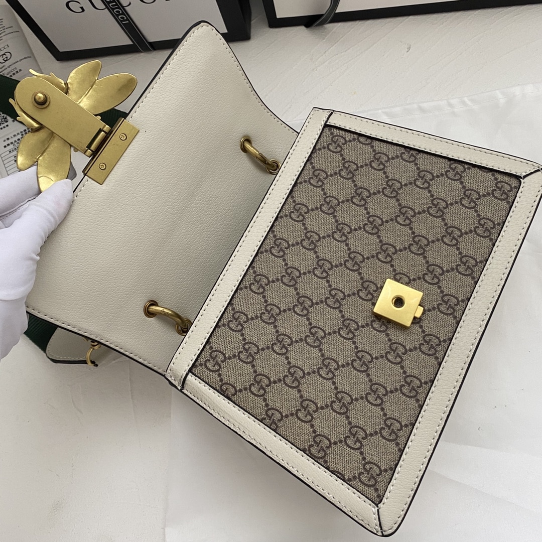 Gucci Queen Margaret GG Small Top Handle Bag White 25Cm 476541 9I6ST 9753 - Image 5