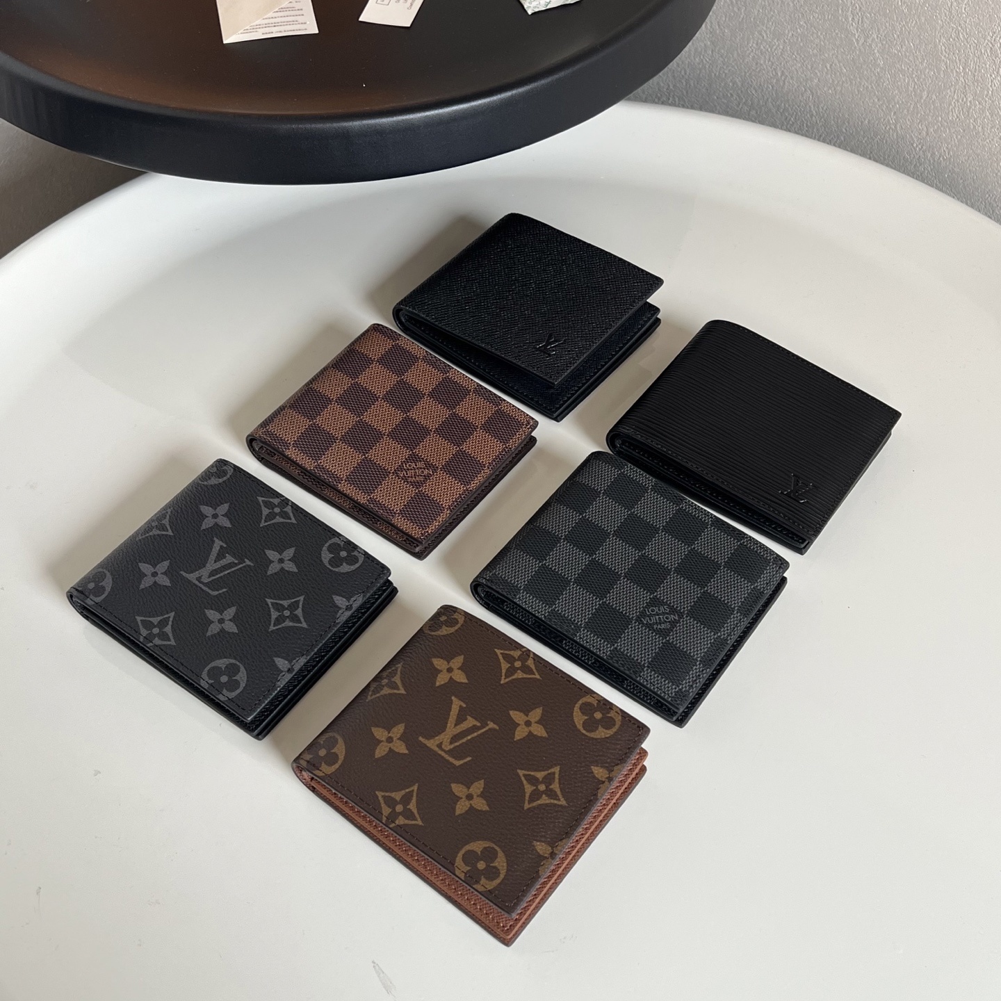 Louis Vuitton Amerigo Wallet Brown 12Cm - Image 9