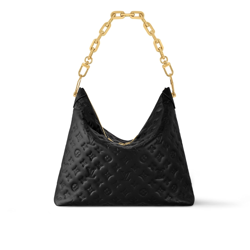 Louis Vuitton Coussin Hobo MM Black 30cm