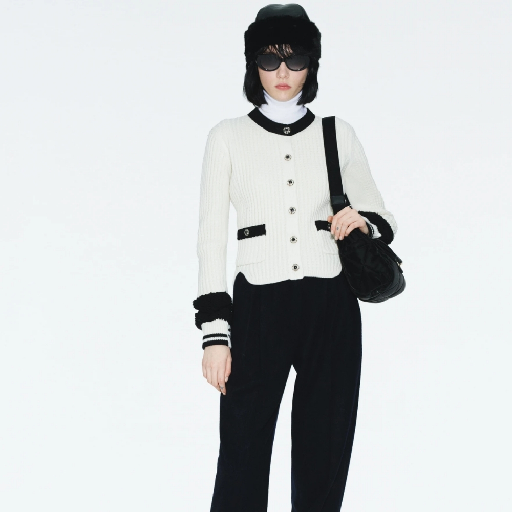 Chanel Large Bowling Bag Velvet Effect Nylon Gold Tone Metal In Black 27Cm AS5054 B21379 94305 - Image 10