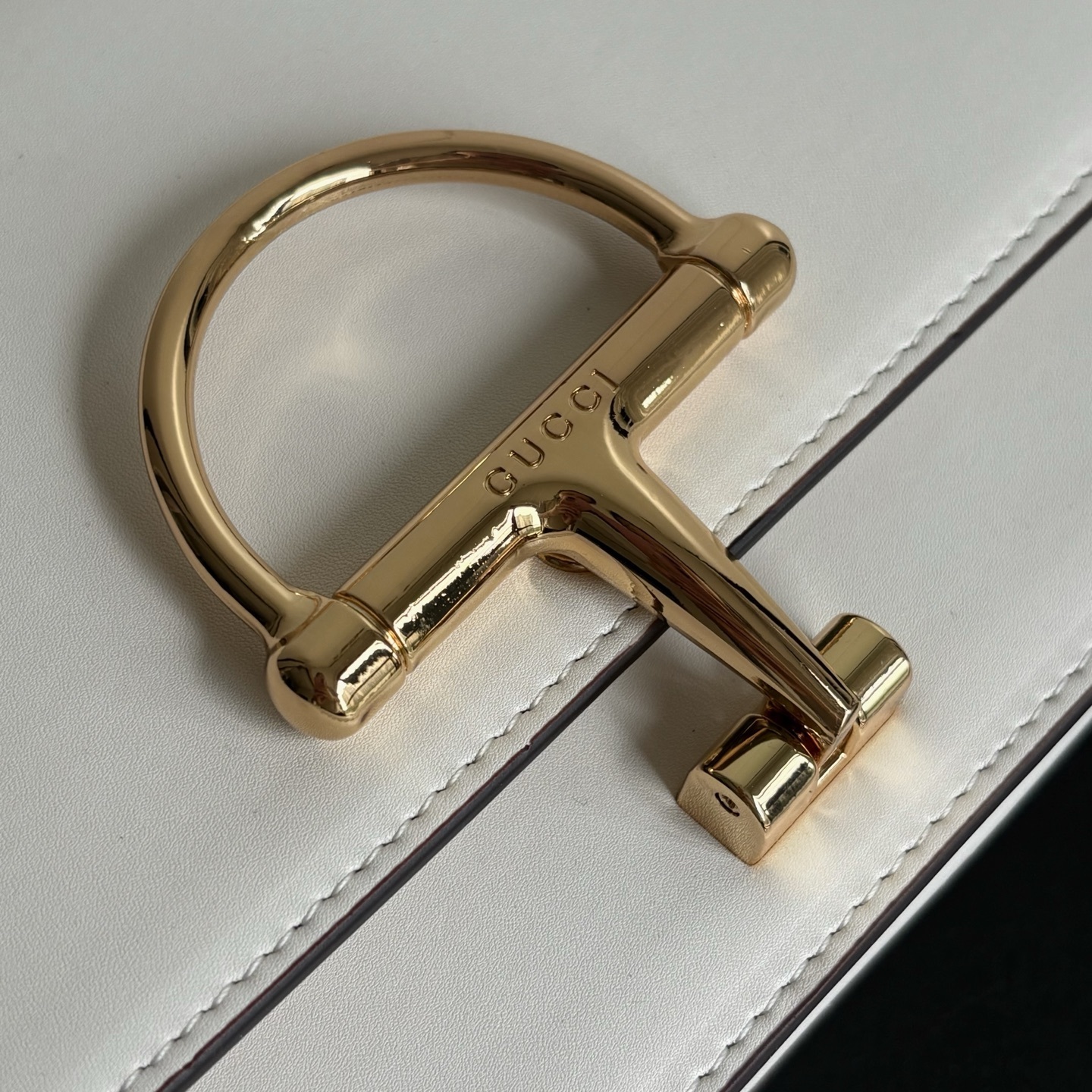 Gucci Siena Small Shoulder Bag Ivory Leather 22Cm 846705 AAFKB 9540 - Image 7
